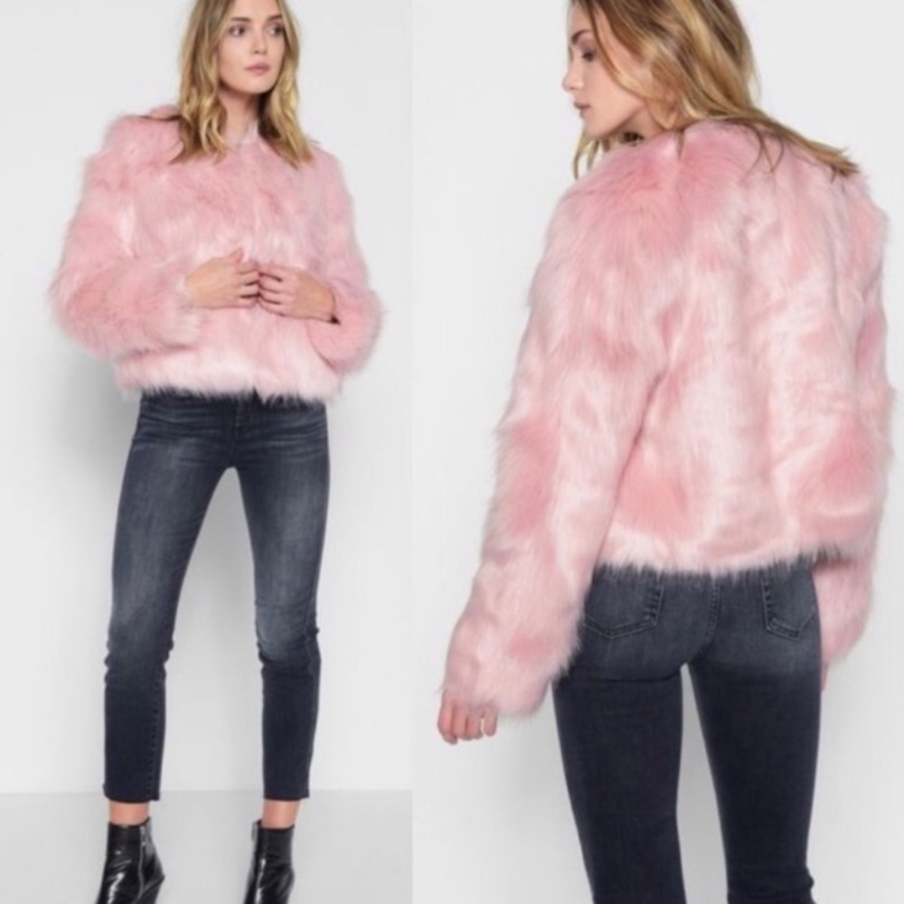 For All Mankind Faux Fur Coat